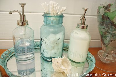 beach cottage bathroom