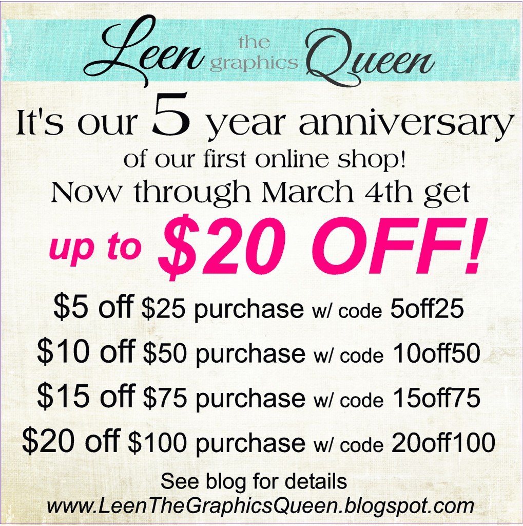 five year sale