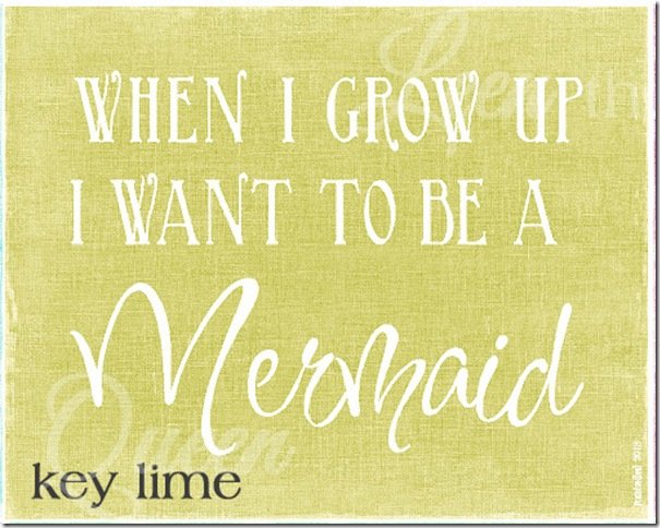 mermaid key lime