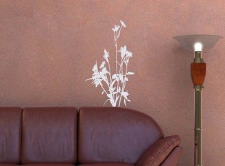 Wildflower Bouquet Vinyl Wall Decal