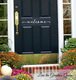 Script Style Welcome Front Door Vinyl Wall Decal